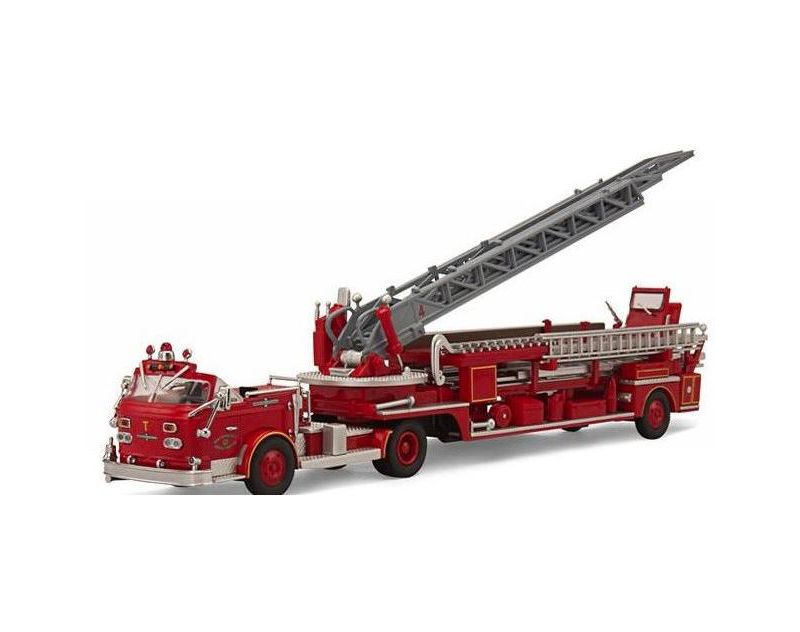 American LaFrance San Francisco Fire Truck 4 ALF 900 Series 1/64 Diecast Car Model by Code 3