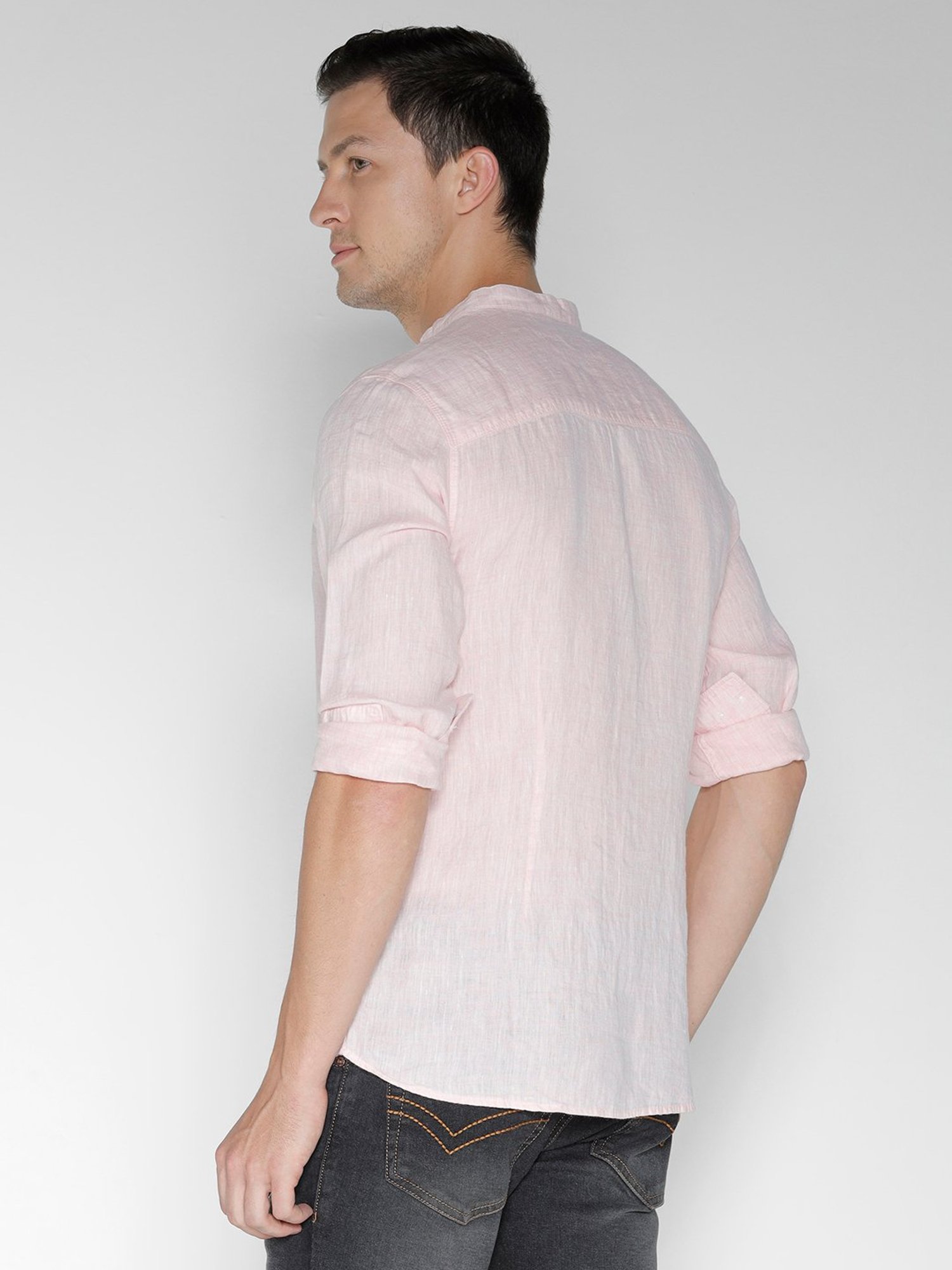 Identiti Pink Slim Fit Shirt