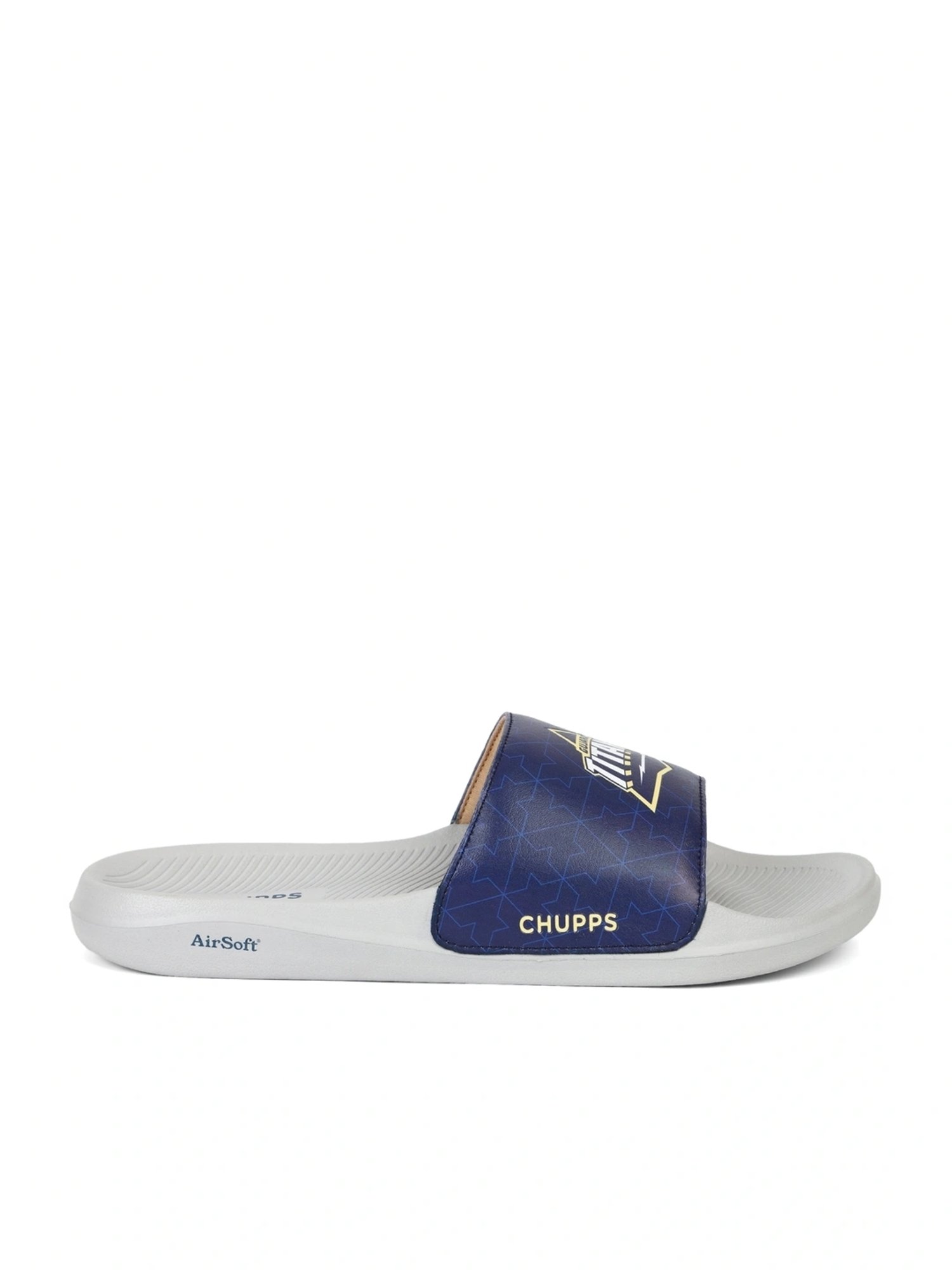 Chupps Men's Gujarat Titans Navy Slides