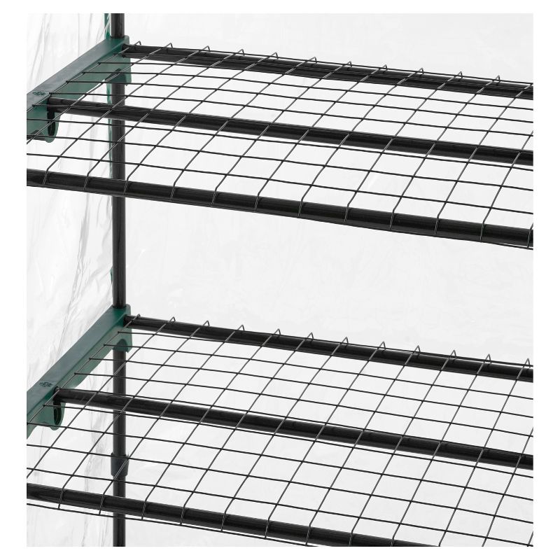 Ultra - Deluxe 4 Tier Portable Bloomhouse  - Clear - Ogrow