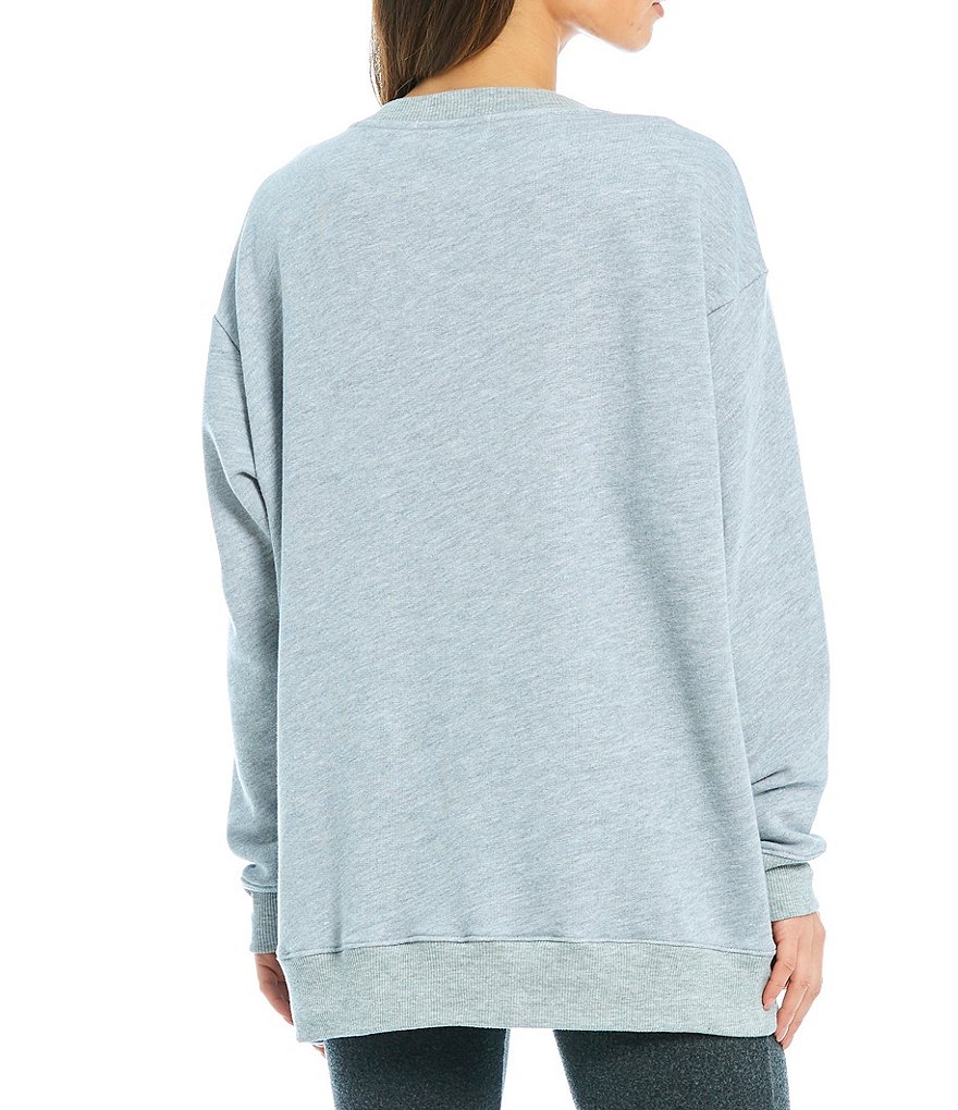 WILDFOX Roadtrip Crew Neck French Terry Sweater
