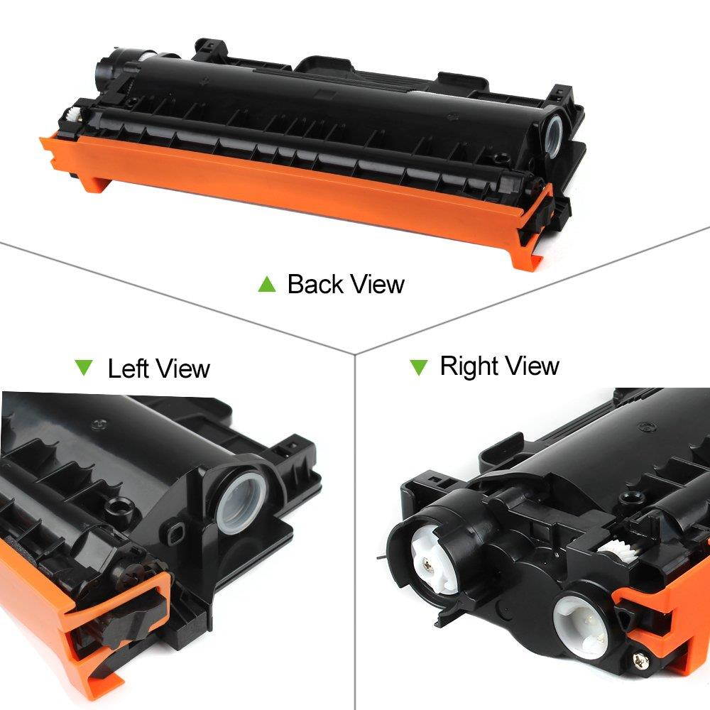 Aztech 4PK High Yield Black Compatible for Brother TN660 TN 630 MFC L2700DW Toner Cartridge for Brother MFCL2700DW HL-L2380DW MFC L2740DW HL-L2340DW DCP L2540DW HLL2300D Toner Monochrome Laser Printer