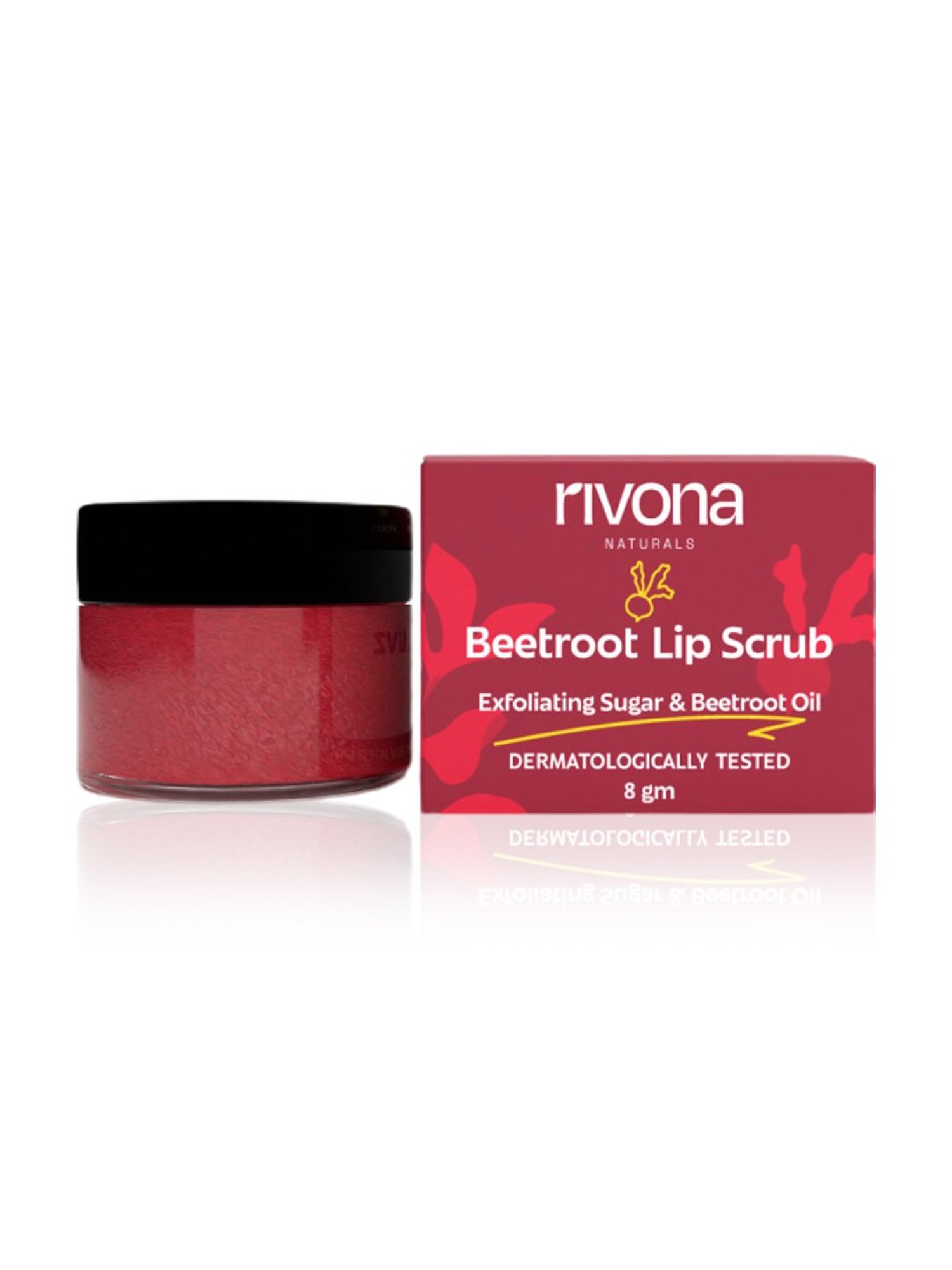 ENN Sugar Rush Nourishing Lip Scrub with Pomegranate & Vitamin E - 6 gm