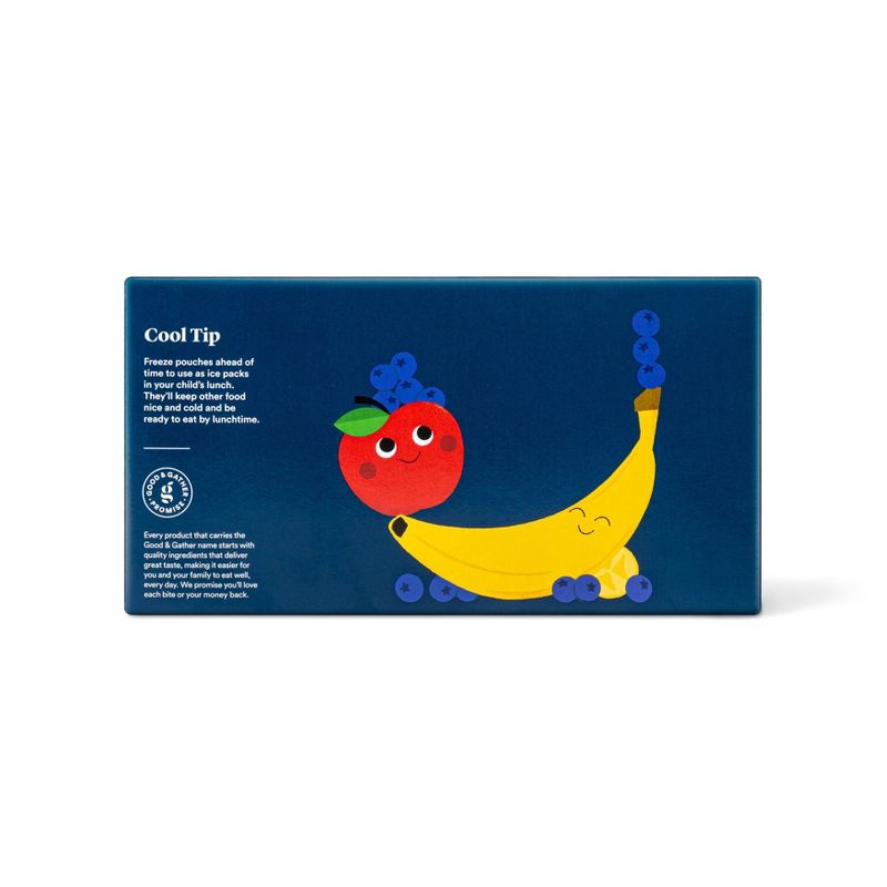 Organic Applesauce Pouches - Apple Carrot & Apple Spinach - 24ct - Good & Gather™