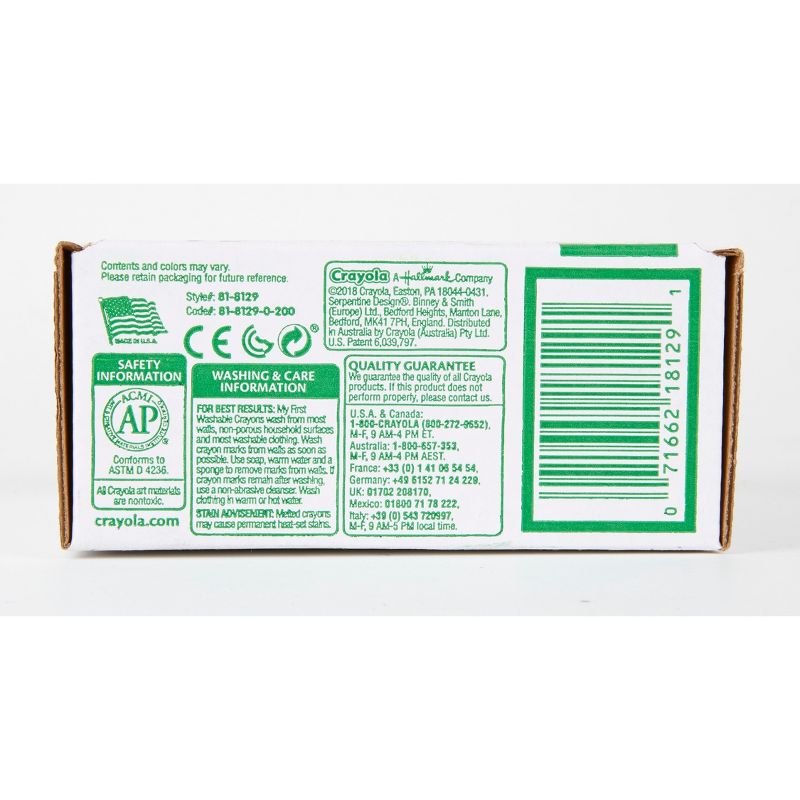 Crayola My First Crayola Classpack, Tripod Grip 81-8129