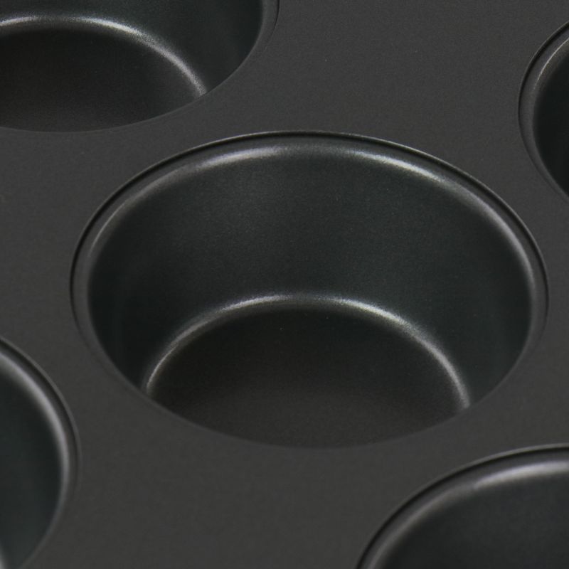 Gibson 12-Cup Baker's Friend nonstick Steel Muffin Pan