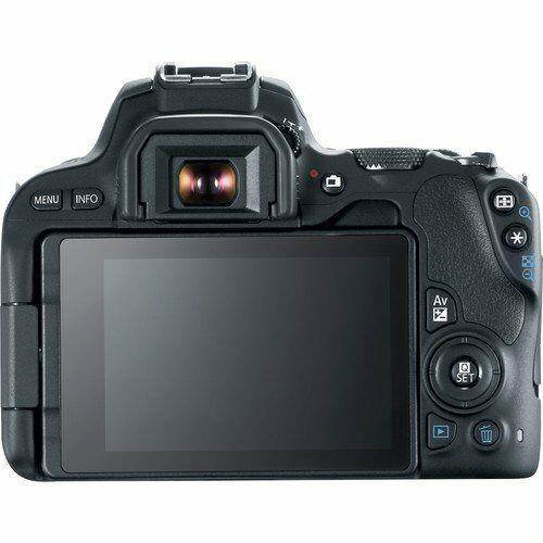 Canon EOS Rebel SL2 DSLR Camera (2249C001) W/ Bag, Extra Battery, LED Light, Mic, Filters and More - Advanced Bundle