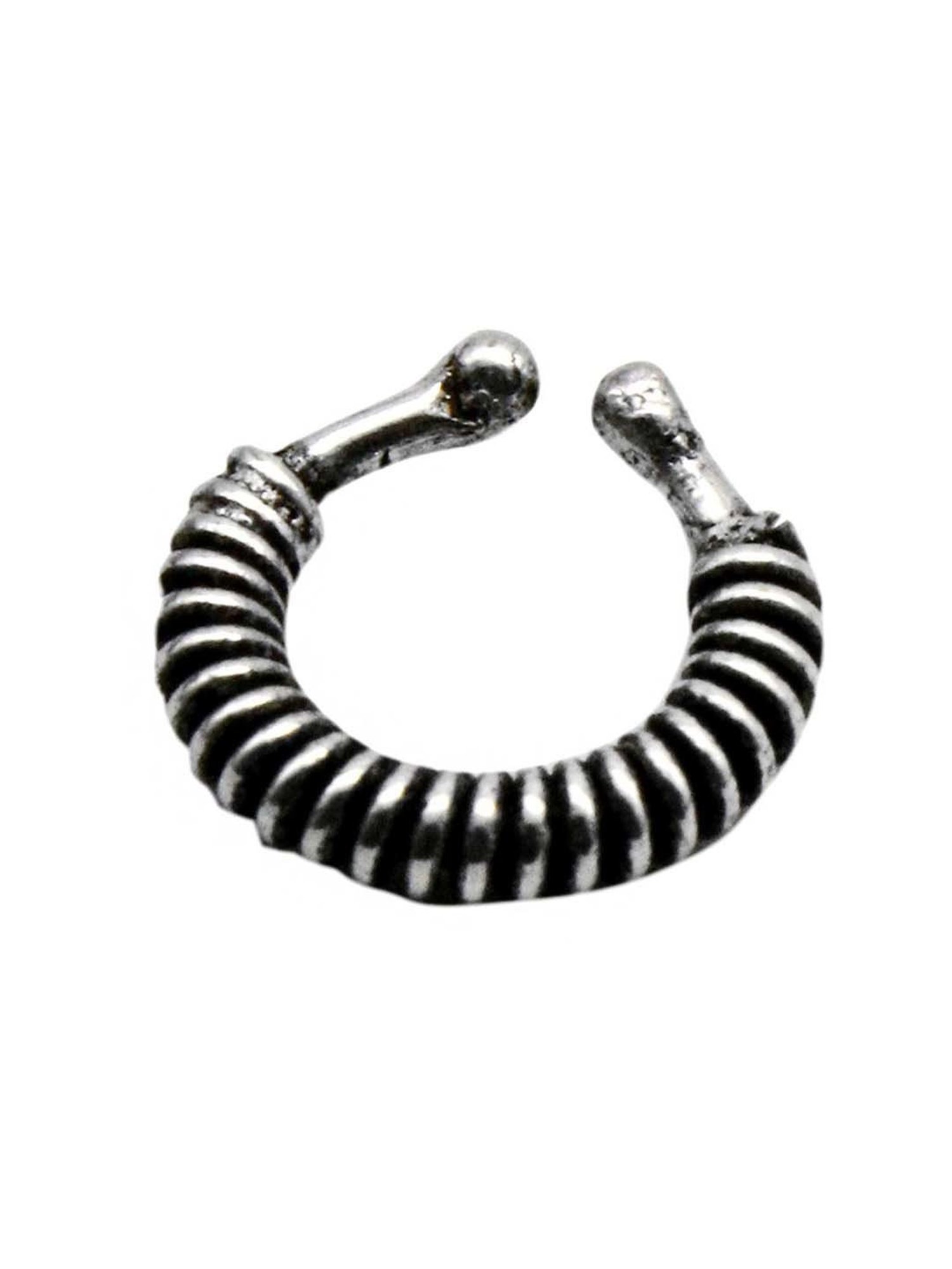 Teejh Mahi Silver Septum Ring