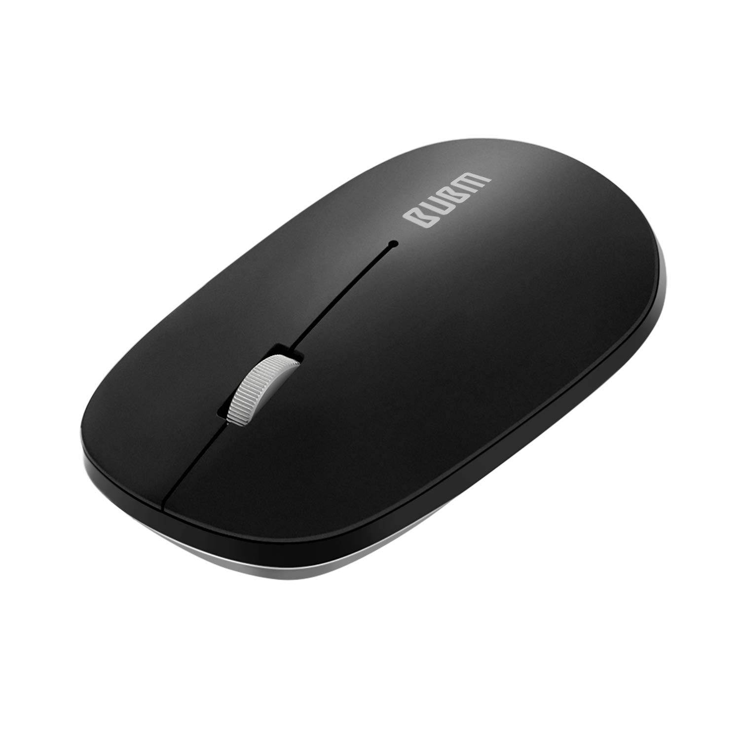 Bluetooth Mouse for Surface & iPad iPhone - Ultra-Thin Wireless Mouse Compatible with Bluetooth Enabled Computer, Laptop, Notebook, and Mac Series (iPadOS 13 / iOS 13 and Above)