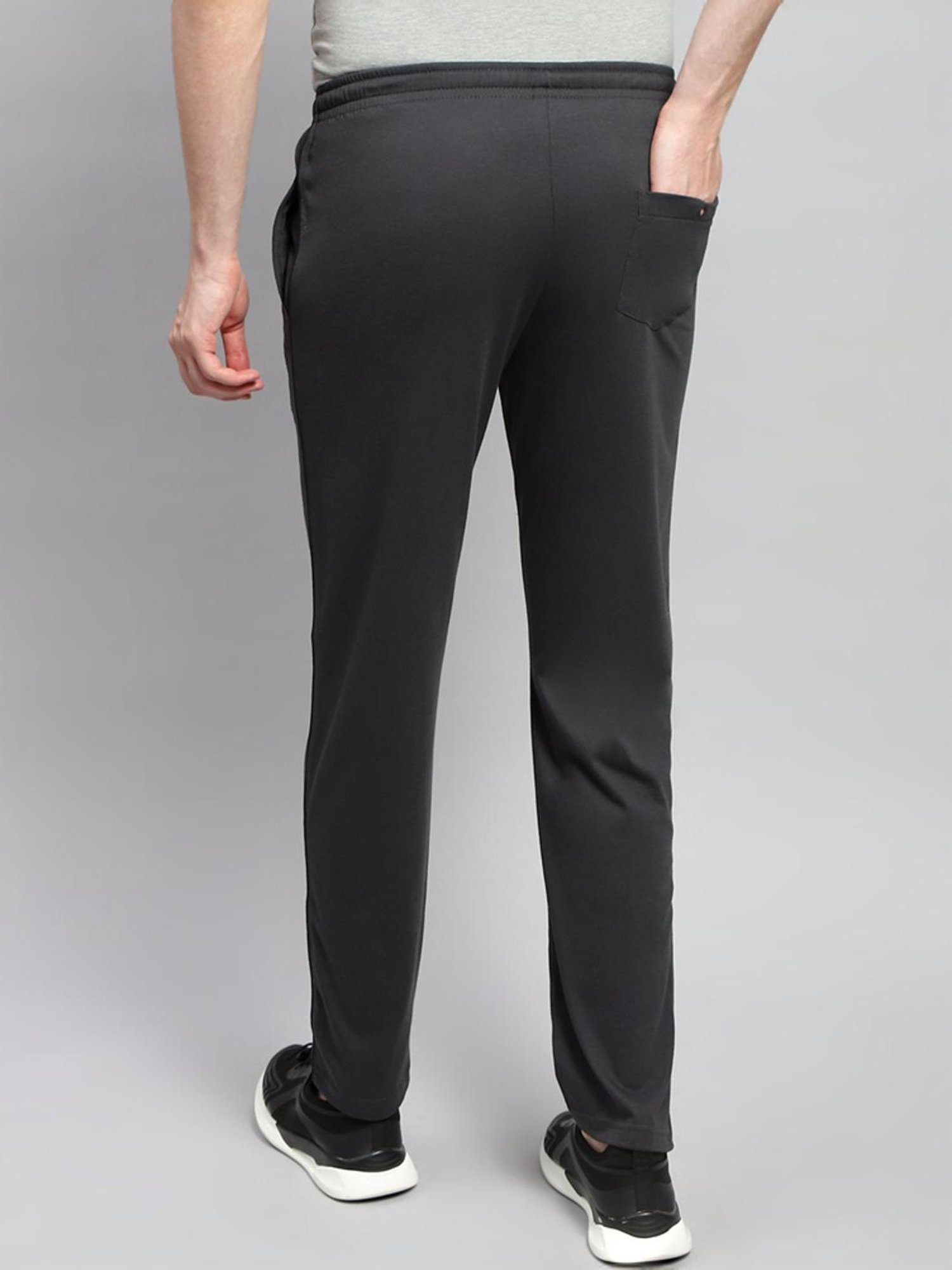 Parx Black Jogger Fit Joggers