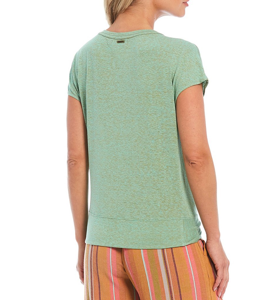 prAna Pacific Drift Twist Knot Front Knit Tee