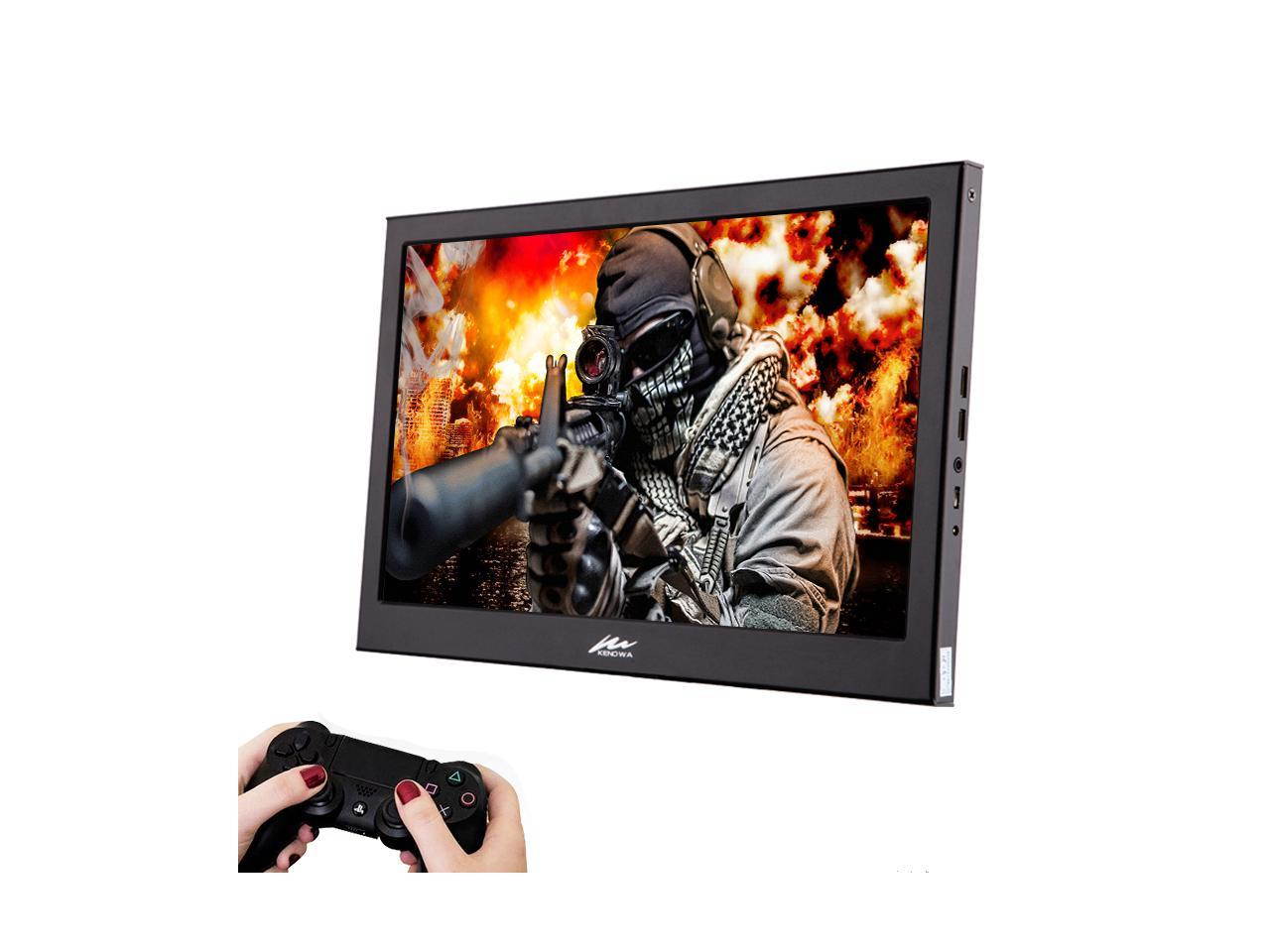11.6 inch 1920x1080 Full HD Portable Lightweight 1080p IPS LED LCD Monitor Dual Mini HDMI Ports for Raspberry Pi, PS3, PS4, Xbox360, Xbox One, Switch etc