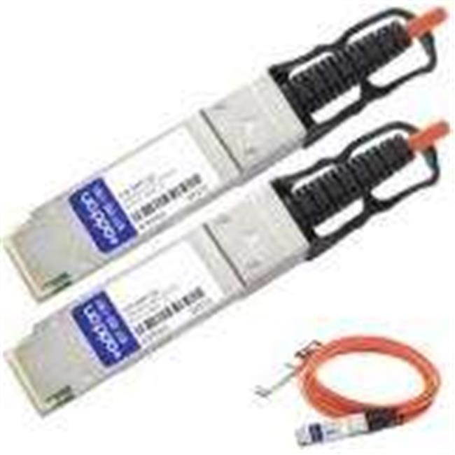 AddOn Dell 470-ABPI Compatible TAA Compliant 100GBase-AOC QSFP28 to QSFP28 Direct Attach Cable (850nm, MMF, 7m)
