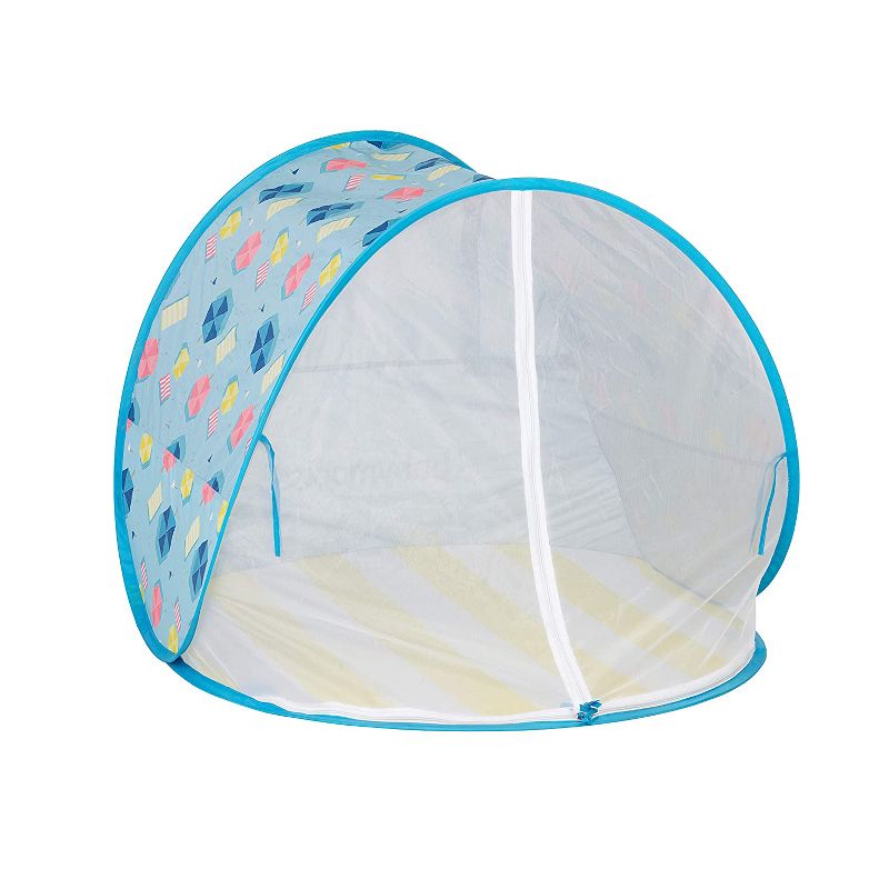 Babymoov Kid's UV Resistant Portable Pop-Up Sun Shelter Play Tent with Convenient Carry Bag for Babies to Young Kids, Blue