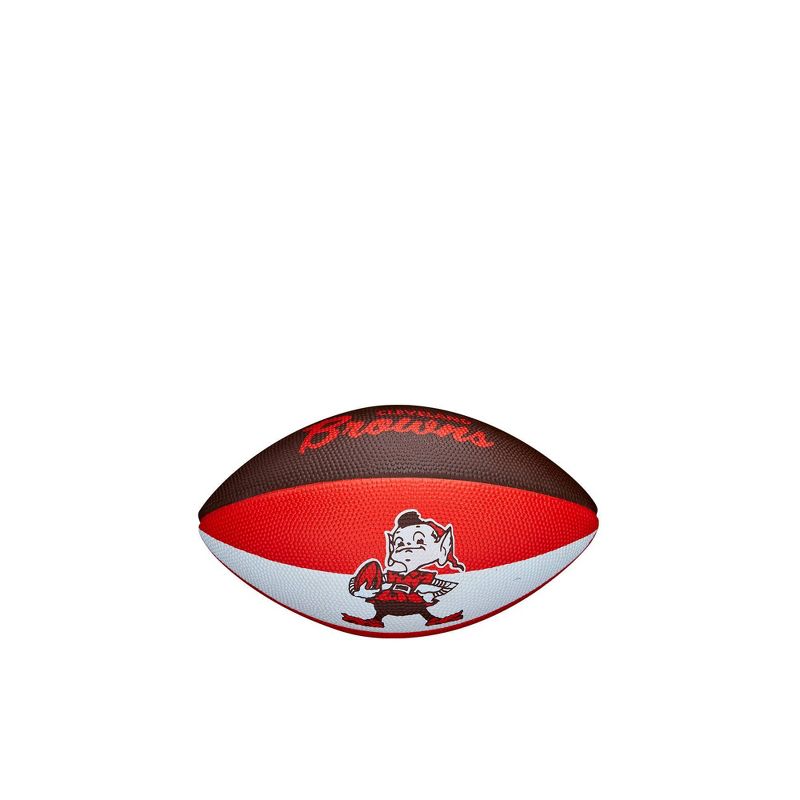 NFL Cleveland Browns Mini Retro Football