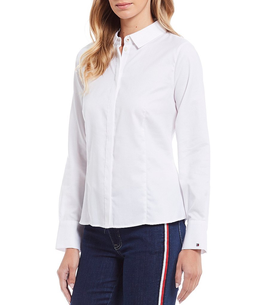 Karyn Seo Hazel Lattice Lace Linen Top