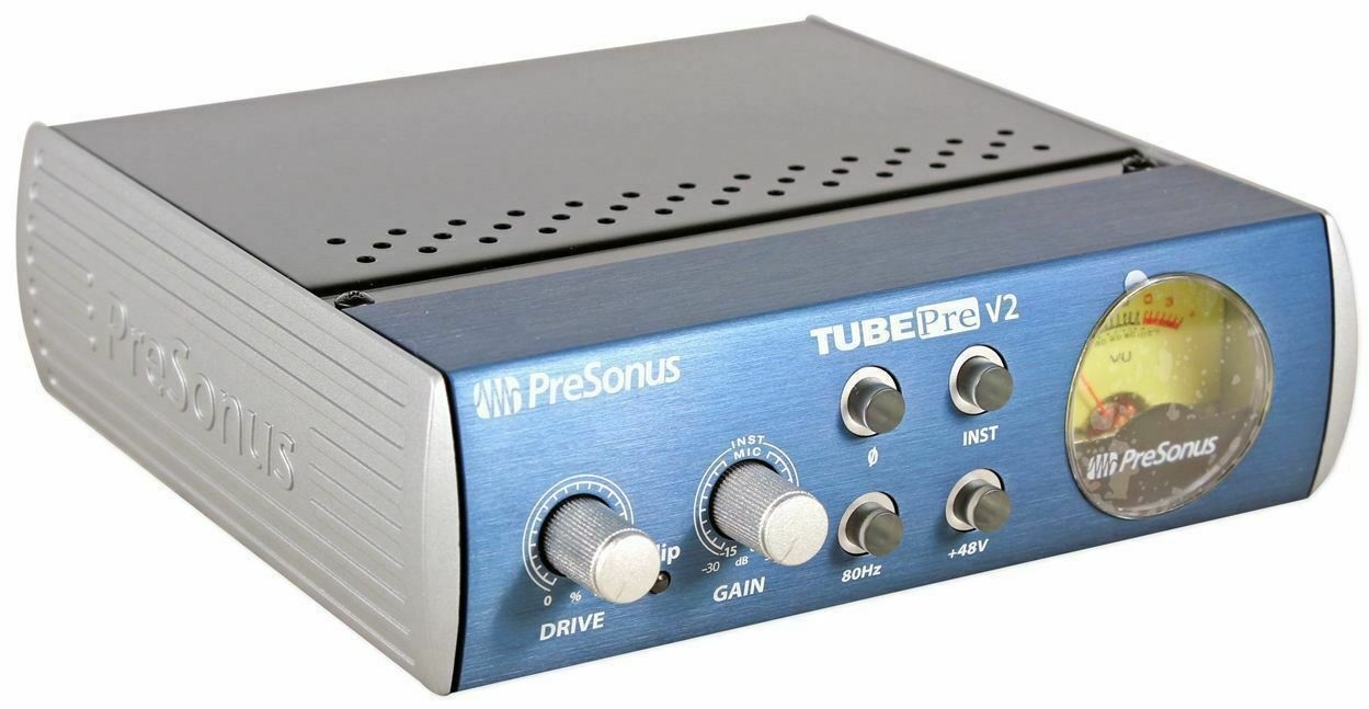 TubePre V2 Vacuum Tube Preamp + DI Direct Box, For Recording/Live Sound