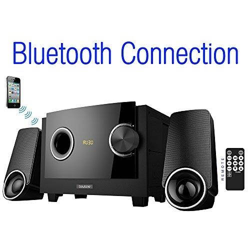 Boytone BT3129F BOYTONE BT3129F BLACK 2.1 MULTIMEDIA SPEAKER SYSTEM WITH