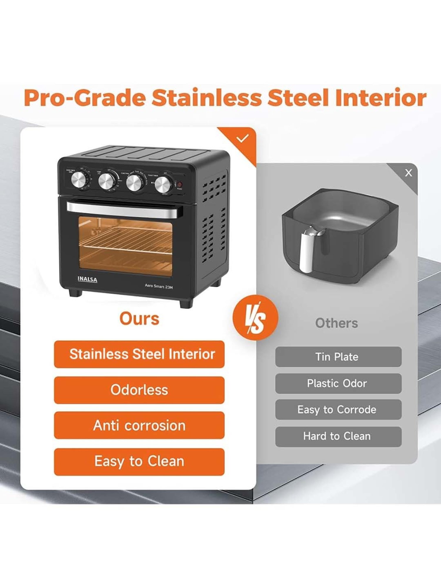 Prestige Nutrifry Black Plastic Electric Digital Touch Airfryer 4.5L