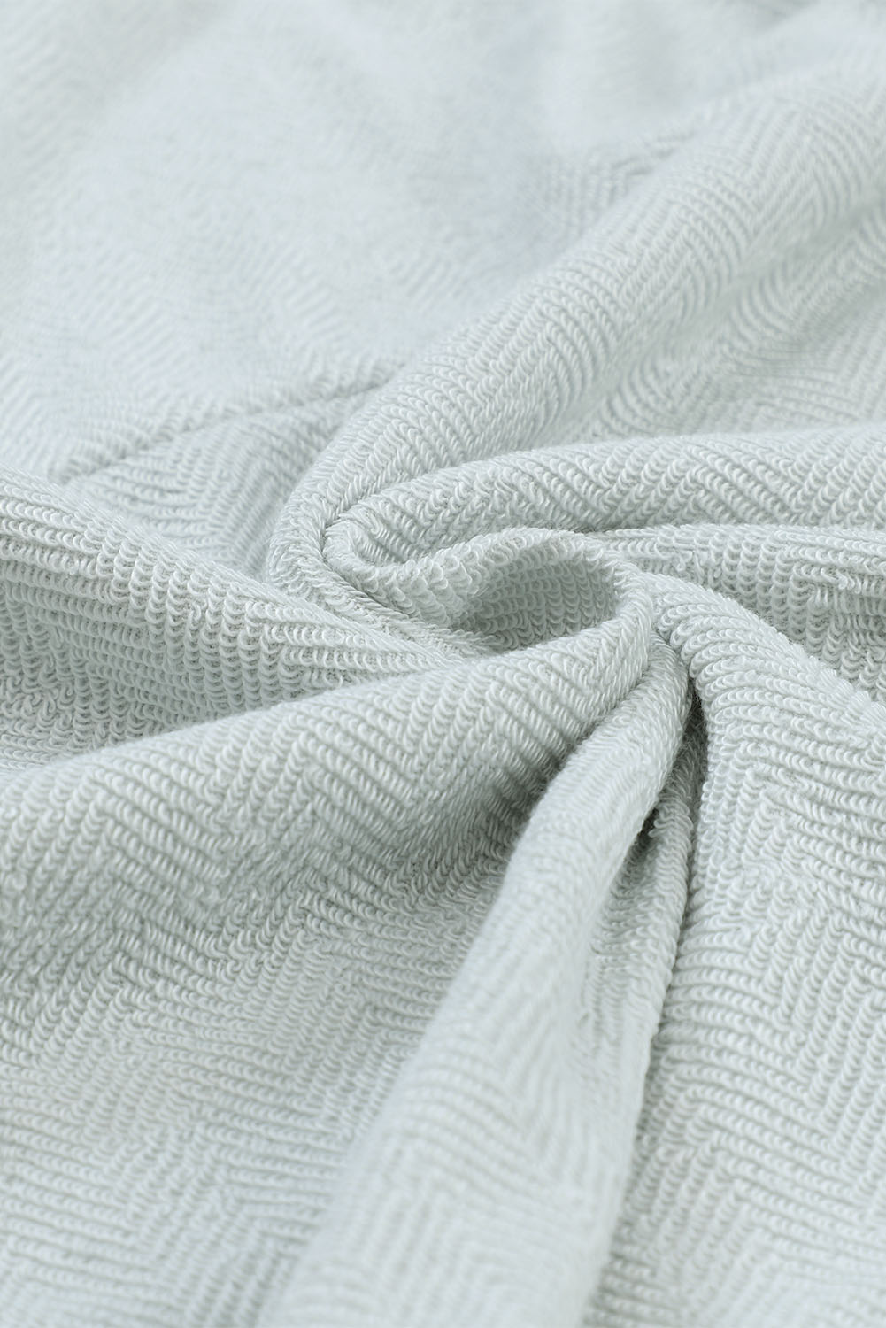 Pink Sequins Candy Cane Round Neck Sweatshirt