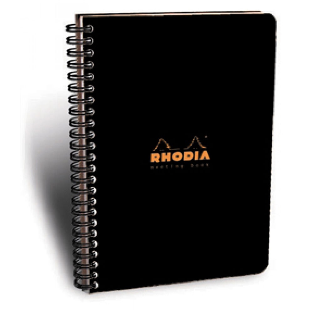 Rhodia Meeting Notebook 9X11.75 Black