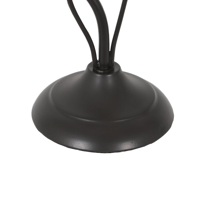 Set of 2 Olivia Leaf Table Lamps Bronze - Decor Therapy