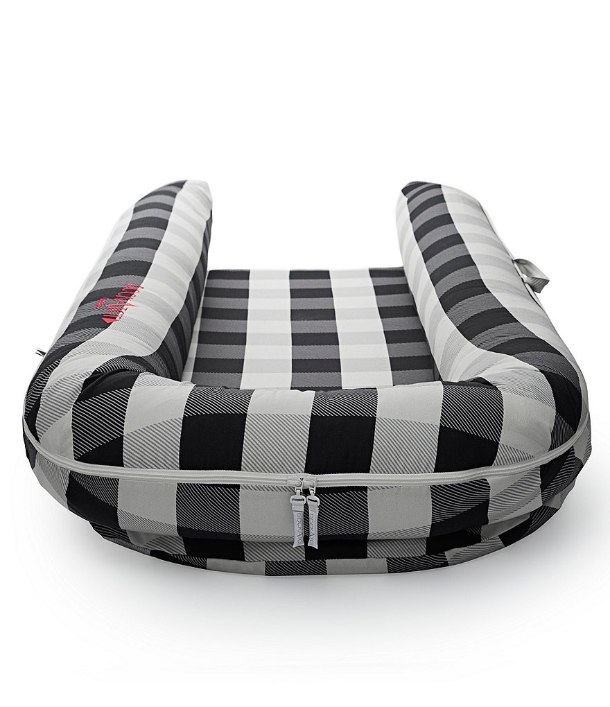 DockATot 9-36 Months Charcoal Buffalo Grand Dock Cover Stage 2