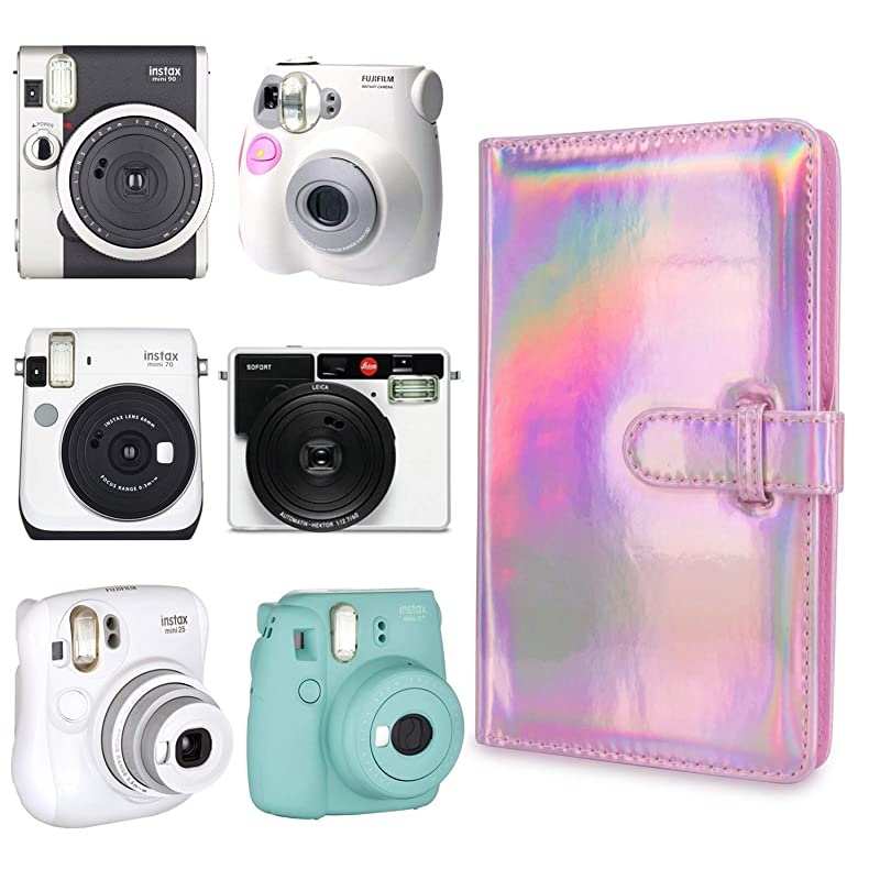 Mini Photo Album Compatible with Fujifilm Instax Mini 7s 8 8+ 9 25 26 50s 70 90 Film Polaroid PIC300 Z2300 Film 2