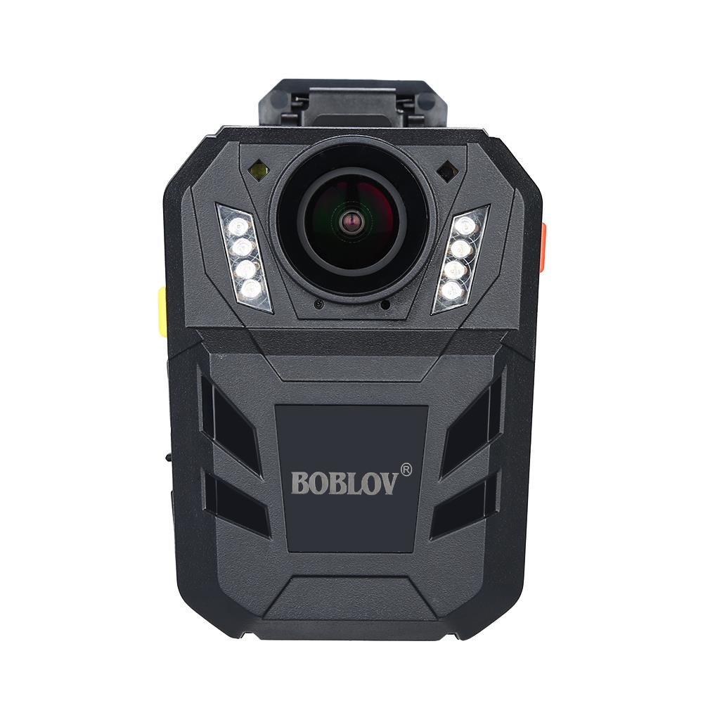 BOBLOV WA7-D Ultra HD 1296P 64GB 2.0" Night Vision Body Worn Camera Recorder Remote Control 170&deg;FOV 4000mAh Guard Video Security Camcorder
