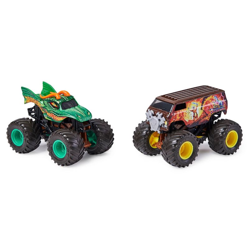 Monster Jam - 2 Pack 1:64 Scale - Dragonvthunderbus