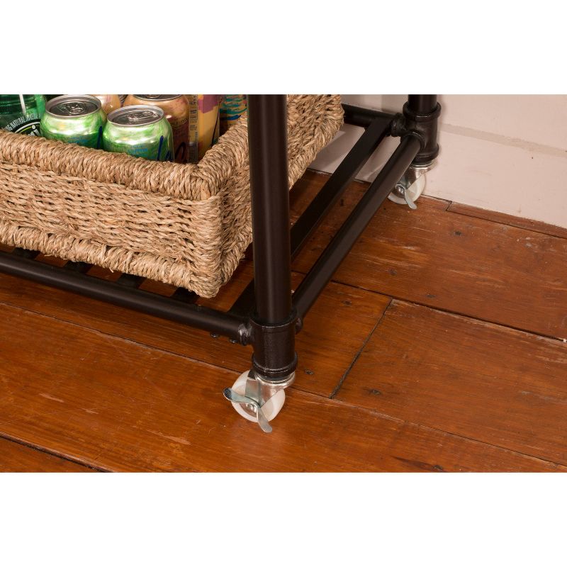 Casselberry Kitchen Cart Brown/Walnut - Hillsdale Furniture