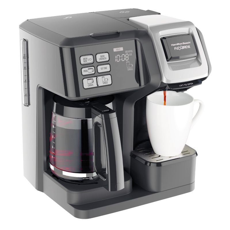 Nespresso Vertuo Plus  Coffee and Espresso Machine by De'Longhi with Aeroccino, Red