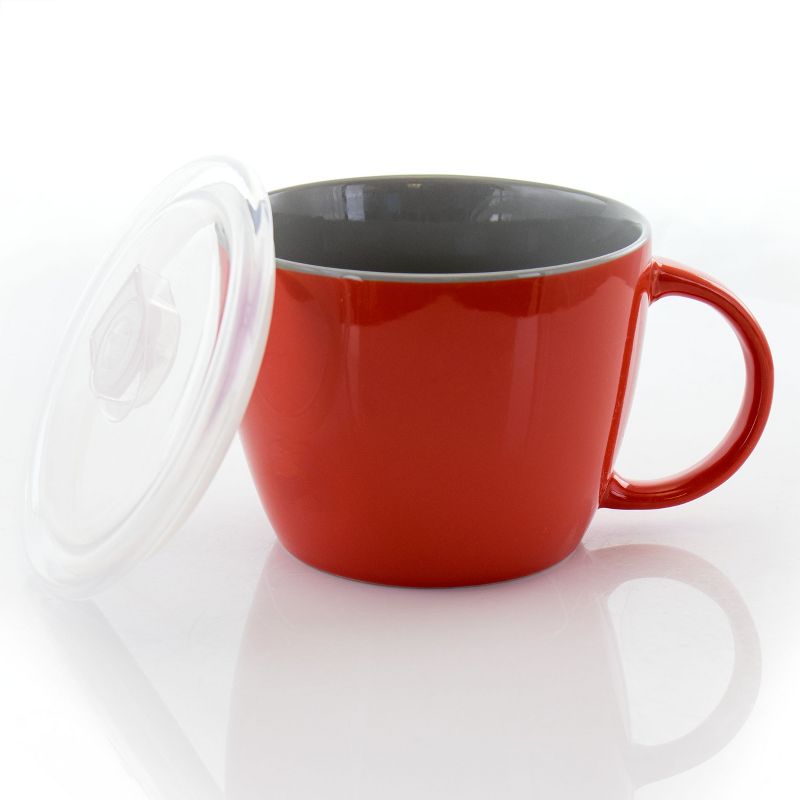 Gibson On The Go 4 Piece 25oz. Soup Mug Set