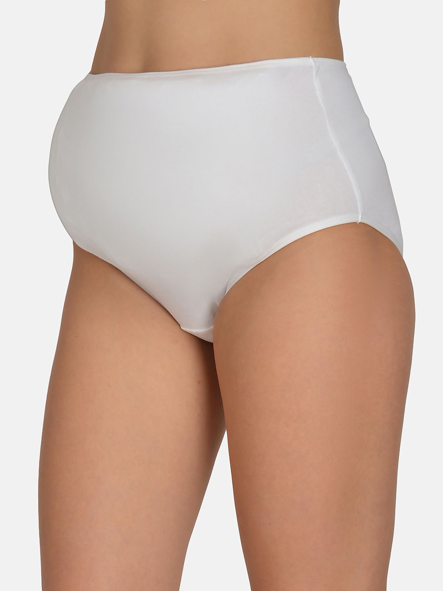 Mod & Shy Light White Maternity Panty