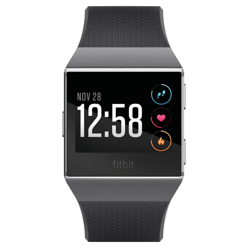 Fitbit Ionic Smartwatch Small/Large - Charcoal/Smoke Gray