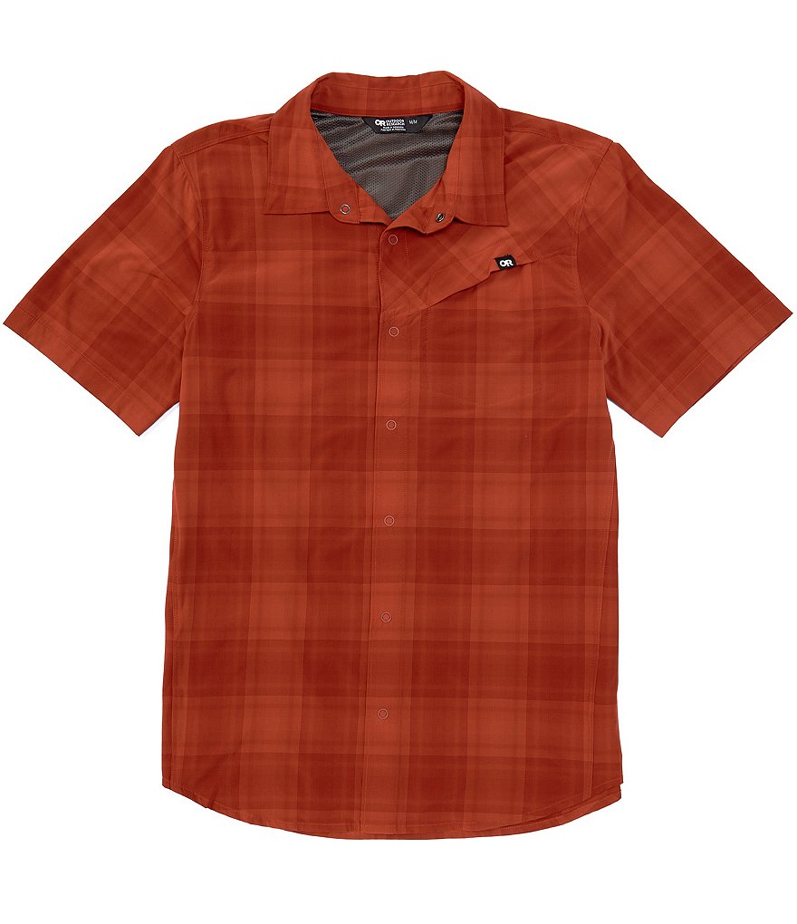 Outdoor Research Astroman Performance Stretch Short-Sleeve Woven Sun Shirt