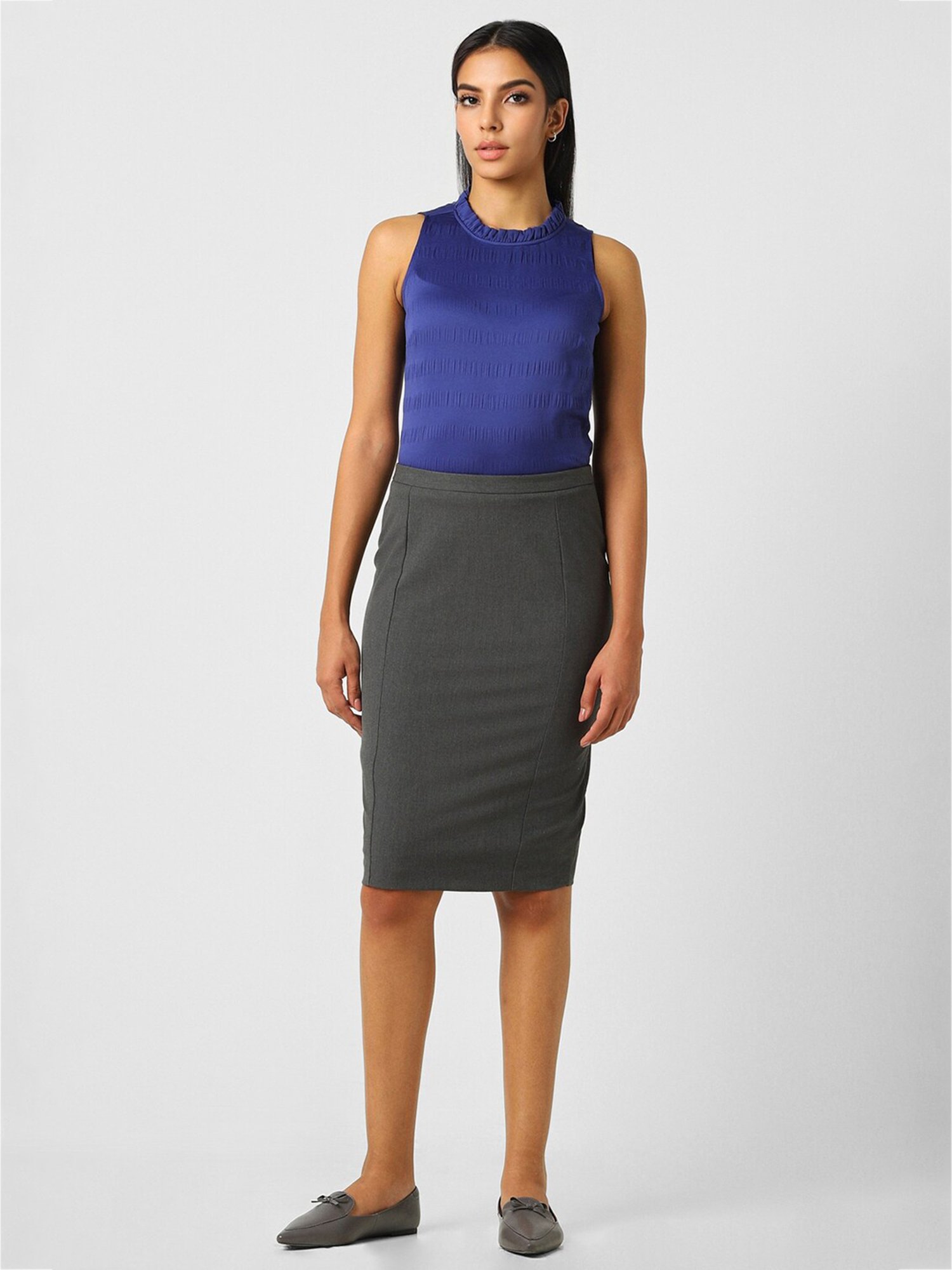 Van Heusen Blue Regular Fit Top