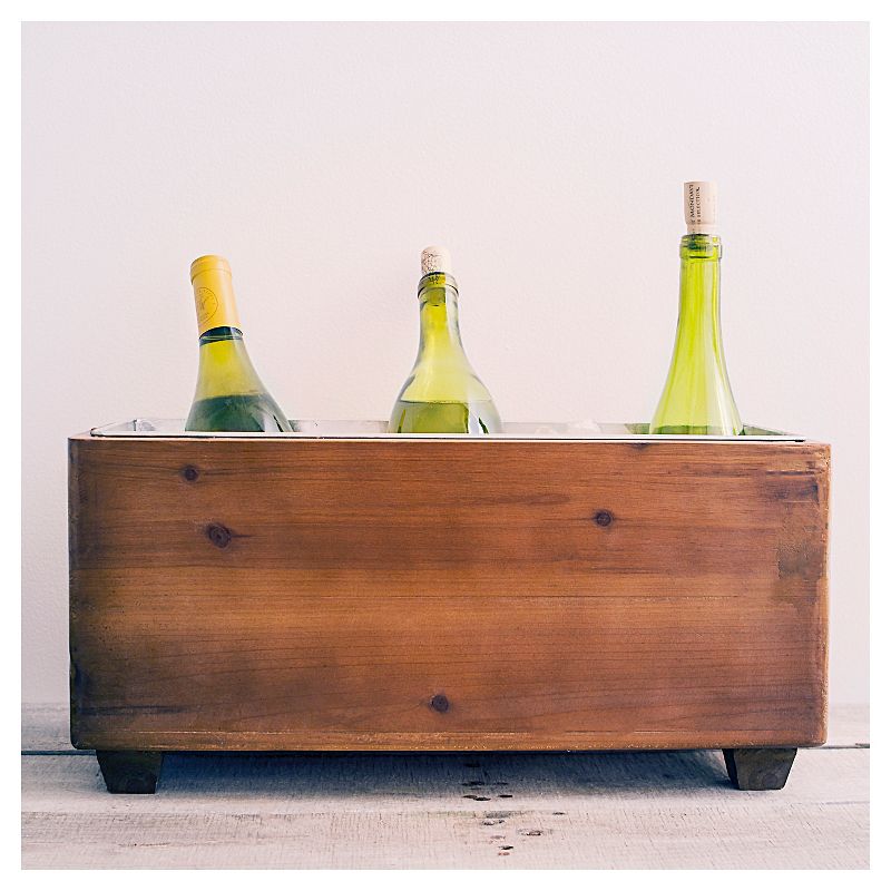 Cathy's Concepts Personalized Wooden Wine Trough