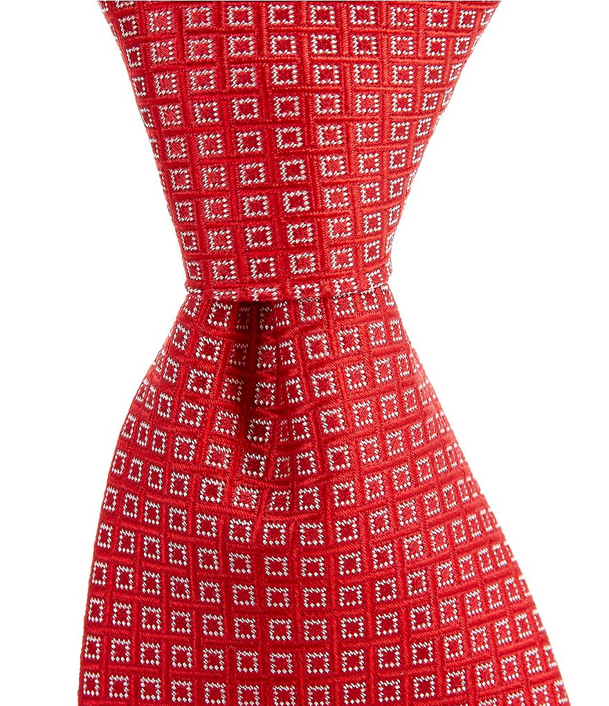 Roundtree & Yorke Big & Tall Randall Solid Non-Solid Traditional 3 3/8#double; Silk Tie