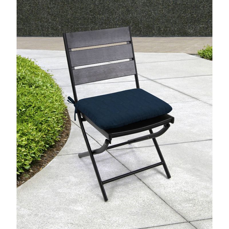 Outdoor Dining Seat Pad Denim - Jordan Manufacturing