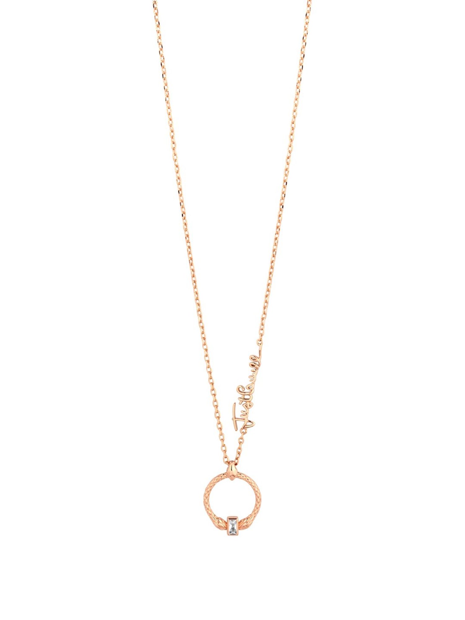 Just Cavalli Rose Gold Just Anelli Princess Necklace