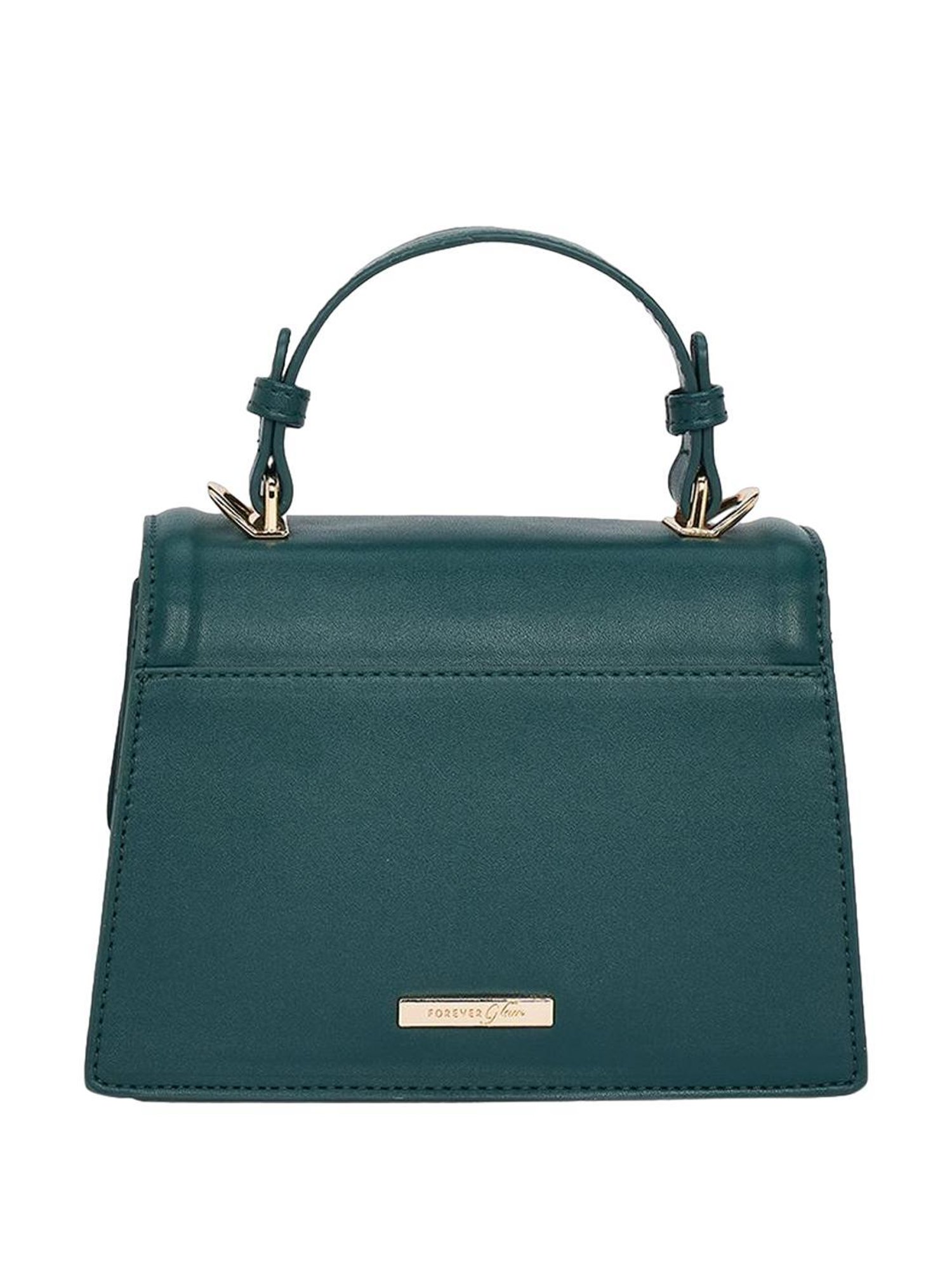 Favore Tan Solid Medium Satchels