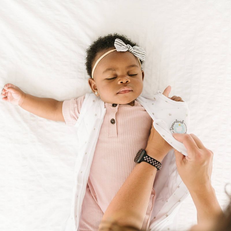 Dreamland Baby Weighted Sack with Swaddle Wing - 0-6 months