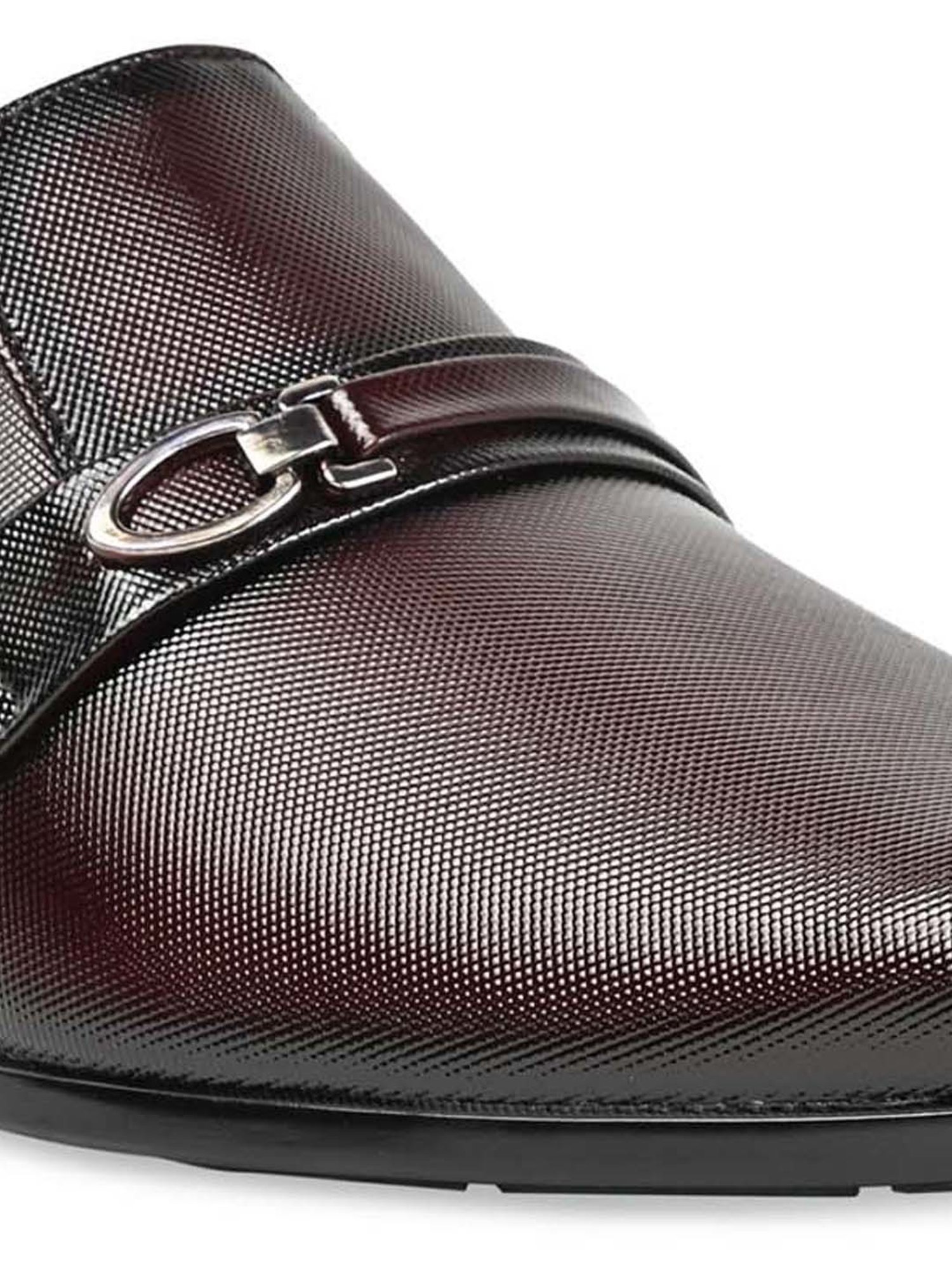 Regal Men's Maroon Formal Loafers