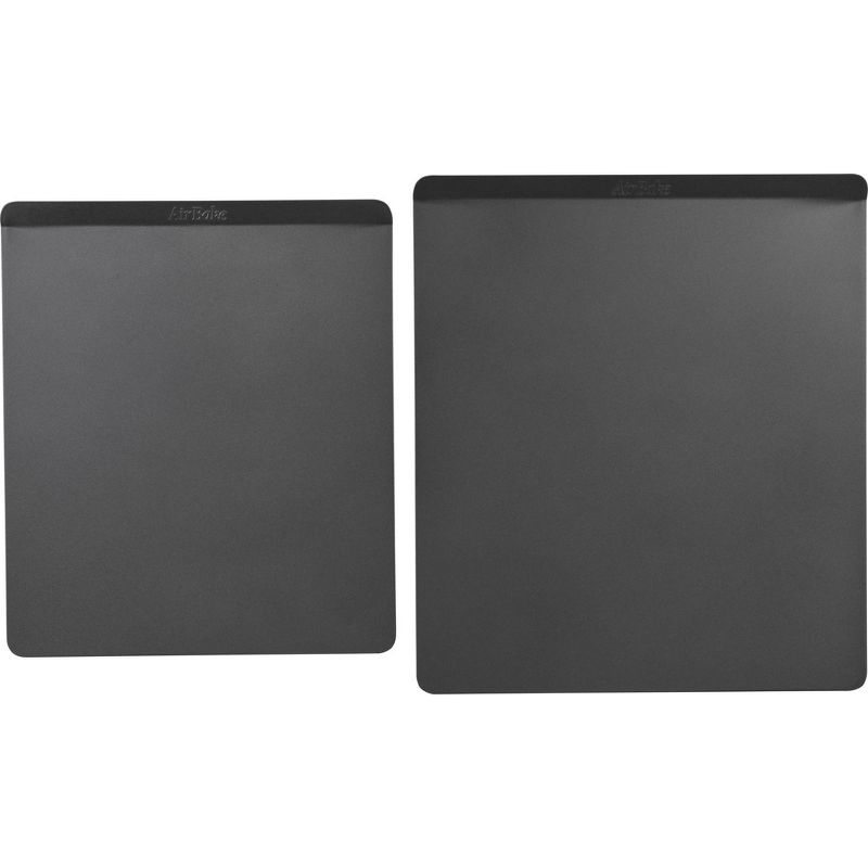 AirBake 14x12 in and 16x14 in Nonstick 2-Pack Cookie Sheet Set