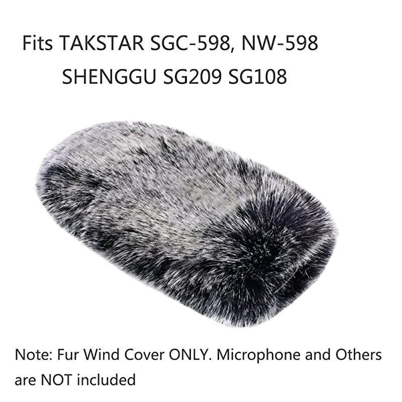 Microphone Furry Windscreen Muff for TAKSTAR SGC598
