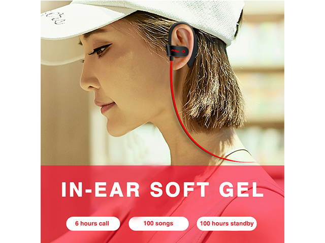AutofeelSunriseoffice Bluetooth Earphone Headset Wireless Headphone Built-In Microphone In Ear Sport Headphones For Phone iPhone Xiaomi Samsung