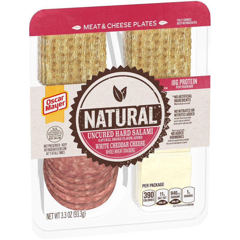 Oscar Mayer Natural Plate Salami - 3.3oz