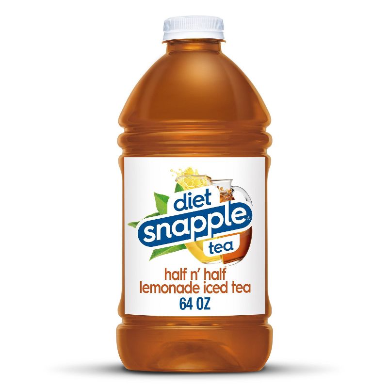 Diet Snapple Half 'n Half Lemonade and Tea - 64 fl oz Bottle