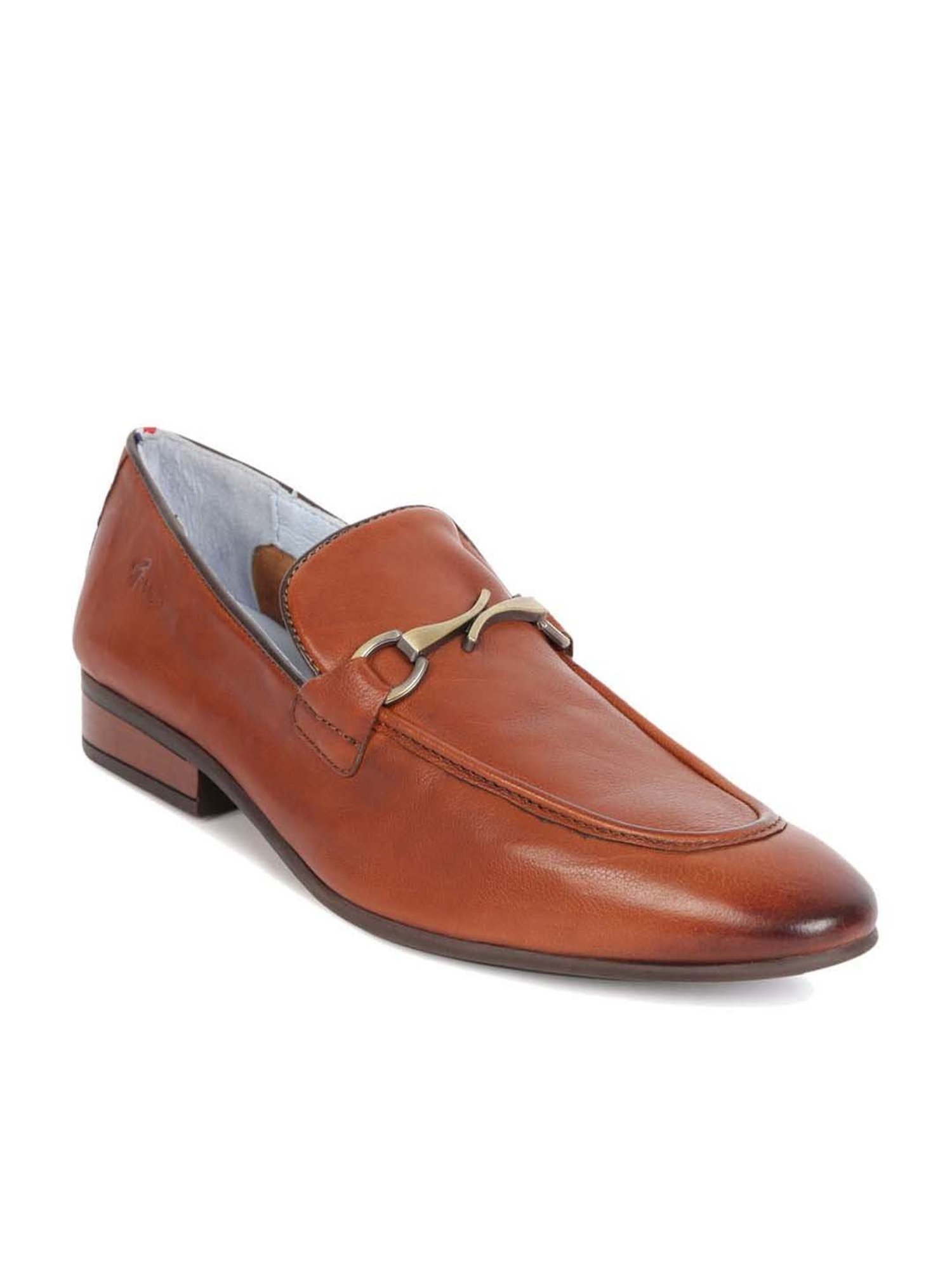Gabicci Men's Moss G Tan Formal Loafers